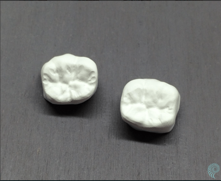 Zr translucide après usinage